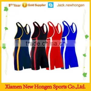 Sublimated Wrestling Singlet/wrestling Wear thumbnail-1