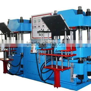 Automatic Double Side Station Compression Molding Machine/rubber Platen Vulcanizing Press Machine thumbnail-1