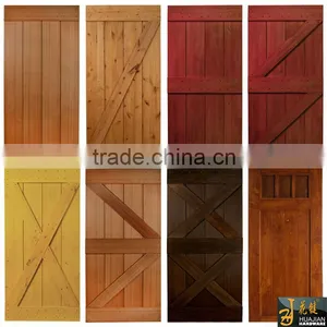 Low Price Wooden Single Door Designs Interior Sliding Door thumbnail-5