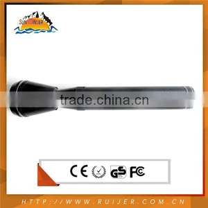 2015 Best Selling Rechargeable Torch Flashlight Red Led Flashing thumbnail-4