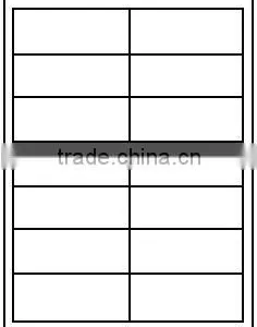 Self Adhesive White Address Label 98x38mm thumbnail-1