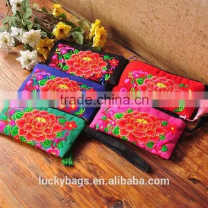 New Chinese Characteristics Bag Ethnic Style Coin Purse Vintage Embroidered Bag Traditional Embroidery Wallet thumbnail-6