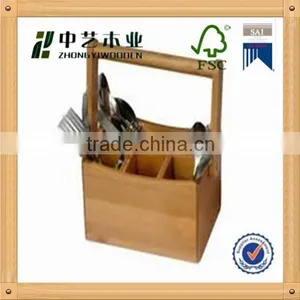 Hot Selling Factory Sale FSC&SA8000 Bamboo Desktop File Pen Holder With Factory Price thumbnail-1