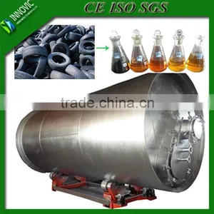 Advanced Technology 5-12 Tons Capacity Batch Tyre Pyrolysis Plant to Oil thumbnail-1