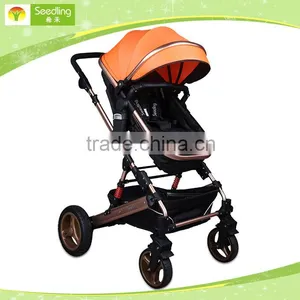 Baby Trolley Price Cheap European Standard Baby Carrier Trolley With Large Storage Basket thumbnail-5