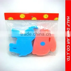 2pcs Soft Animal Shape Bath Sponges thumbnail-1