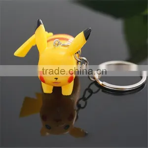 Pikachu Cartoon Pokemon Keychain for Christmas Gift thumbnail-2