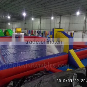 Trade Assurance Soap Inflatable Football Field Outdoor,Inflatable Water Soccer Pitch/Soap Basketball Field Sale thumbnail-3