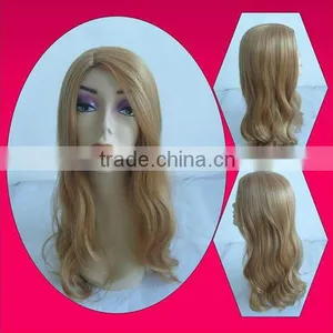 Fashion Curly Blonde Jewish Wig thumbnail-1