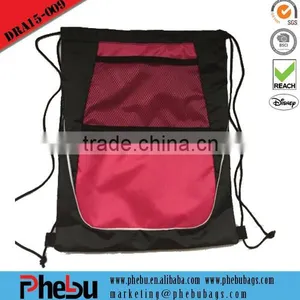 Basic Cinch Pack Drawstring Bag Backpack Bag With Your LOGO Printing(DRA15-009) thumbnail-1
