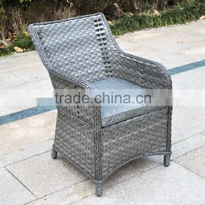 New Outdoor PE Plastic Rattan Material Dinner Table Set thumbnail-2
