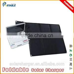 2016 Hot Exquisite Portable Foldable Cell Phone Charger Solar Panels 60W Flexible Solar Charger thumbnail-5