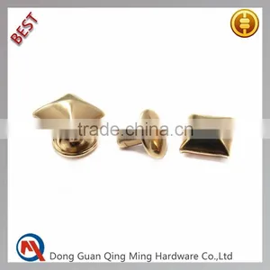 Custom Decorative Copper Pyramid Spot Rivets thumbnail-1
