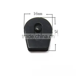 Hot Sale Black Cord Rope Lock Plastic Stopper thumbnail-3