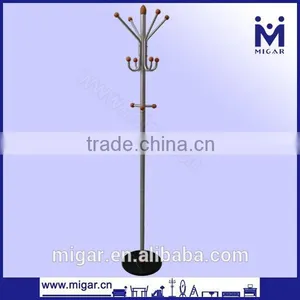 Metal Hat and Coat Stand With Solid Wood Ball and Marble Base MGH-2025 thumbnail-1