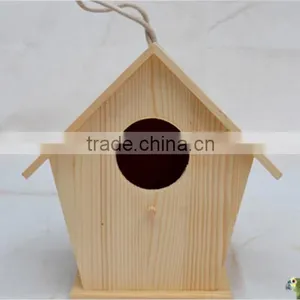 Small Wood Crafts Bird House,wooden Ornaments,wooden Bird Craft thumbnail-3