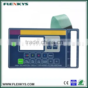 Own Factory Embossed Keys Metal Dome Tactile Membrane Switch for Filling Machine thumbnail-1