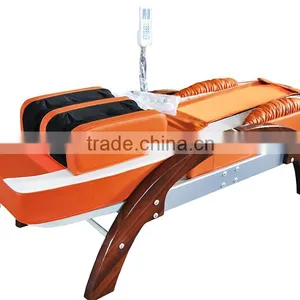 Air Squeezing Whole Body Acupressure Massage Bed / CE Automatic Jade Electric Massage Table thumbnail-1