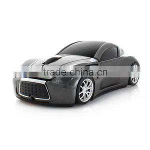 2.4G Wireless Modern Car Shape Mouse 3D Game Optical Mice PC Laptop thumbnail-6