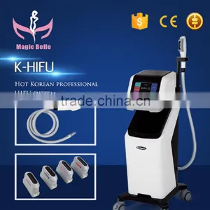 4 Tips HIFU Machine Removal Double Chins Deep Wrinkle Removal Professional Clinic HIFU Machine With Teaching Video Anti-aging thumbnail-1