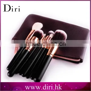 Factory Offer Whole Sale New Fashion Girls Tops Gold Makeup Brush Set thumbnail-2