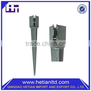 Steel Fence Post Holder 750 mm Spike Support Rust Resistant 75 mm Metal Post thumbnail-6