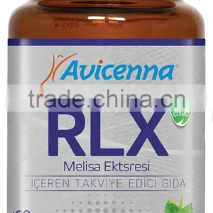 RLX Relax Soft Capsules Linden Flower Extract Herbal Supplement Anti-stress & Tranquilizer, Depression Herbal Extract Medicine thumbnail-2