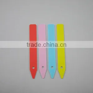 4 Inch Gardening Plastic Assorted Colored Pointed Plant Tag thumbnail-4