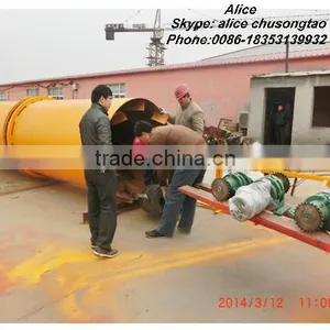 Wood Chips Rotary Drum Dryer 1.5t/h Capacity thumbnail-1