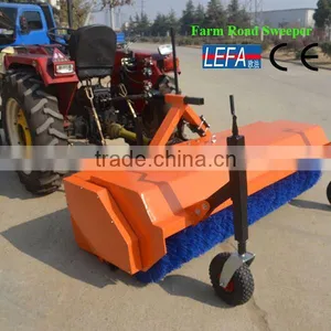 Tractor Hitch Nylon Brush Street Sweeper Machine thumbnail-1