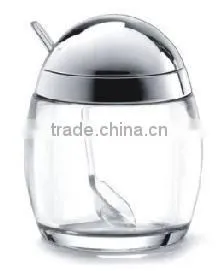 Luxe Acryl Jam/honey Jar With Condiment Spoon thumbnail-1
