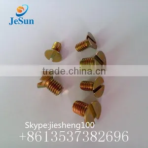 Stainless Steel A3 Slotted Flat Countersunk Head Cap Screws+86 13537382696 thumbnail-1