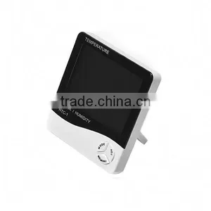 Brand New LCD Digital Alarm Clock Thermometer Temperature Humidity Hygrometer Meter thumbnail-3