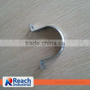 Pipe Saddle Clamp With Two Holes Pipe Strap thumbnail-1