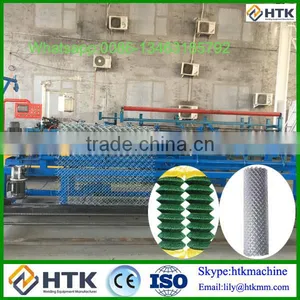 HTK Factory Automatic Single Wire Chain Link Fence Machine Easy Operated thumbnail-3