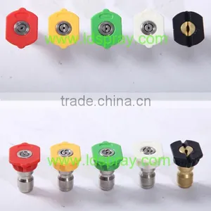 QXJ High Pressure Washing Gasoline Engine Nozzles With 0 ,15,25,40,65degree Spraying Angle thumbnail-1
