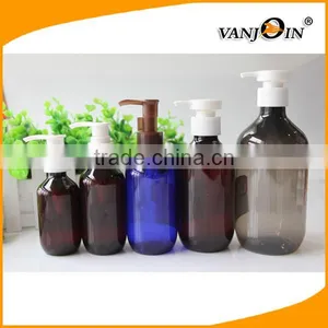 Boston Round Shampoo Lotion Pump Bottle Set With Labels thumbnail-3