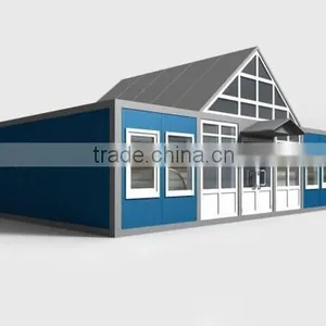 Light Steel Villa Luxury Prefab Steel Frame Villa Design Build thumbnail-2