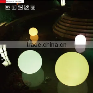 Waterproof Cordless Rechargeable Chrismas Plastic Ball Ornament/ Led Glow Swimming Pool Ball thumbnail-3