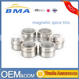 Metal Magnetic Multi-Purpose Condiment Storage Tins thumbnail-1