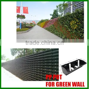 Wall Garden Plastic Pot Planter Angled Wall Flower Pots thumbnail-3