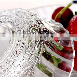 9inch,7inch, 5inch and 4inch Clear Glass Fruit or Salad Bowl thumbnail-5