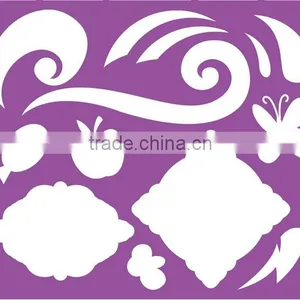 Colorful Puzzle Plastic Drawing Stencil For Children thumbnail-1