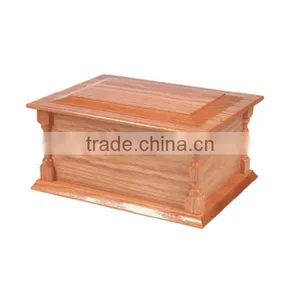 Custom Finished Funeral Wooden Urns for Ashes thumbnail-1