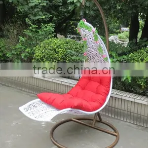 Hot Sale Indoor Outdoor Rattan Hanging Garden Swing Chair thumbnail-2