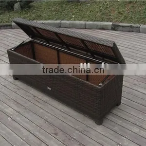 Woven Aluminum Outdoor Furniture Rattan Storage Boxs thumbnail-3