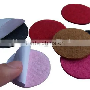 Hot Sale Eco Friendly New Products Promotional Gift Wholesale Ornaments Felt Fabric Funny Adhesive Sticker on Express thumbnail-1