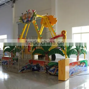 Outdoor & Indoor Children Playground 12 Seats COCO NUT TREE STYLE Pirate Ship LT-7040 thumbnail-1