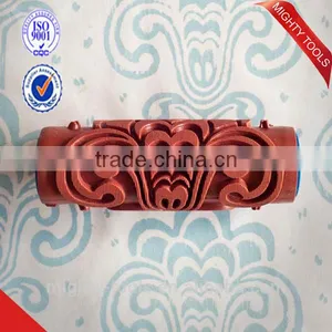 PATTERN RUBBER PAINT BRUSH ROLLER DIY ART DESIGNER DECORATIVE PAINT ROLLER MANUFACTURER Brocha De Pintura thumbnail-1