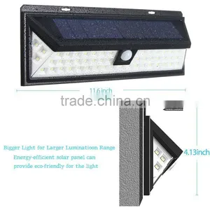High Lumen Outdoor Ip65 54LED Solar Powered Garden Led Street Lighting thumbnail-2